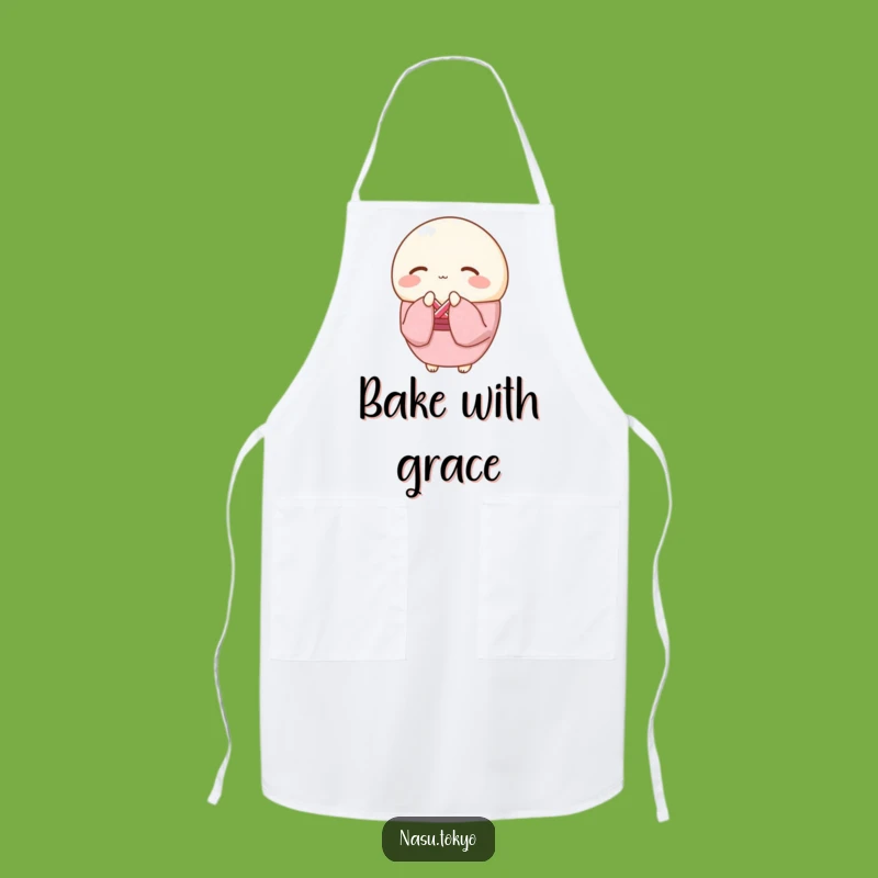 Funny Mochi Kimono Apron - Cook with Grace and a Smile!